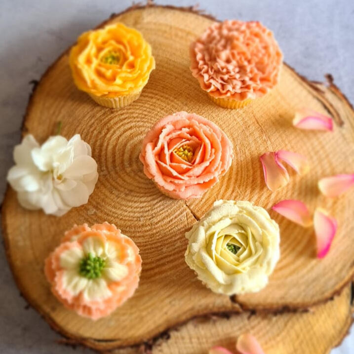 Cupcake Flowers