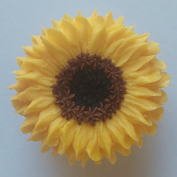 Sunflower Cupcake Flower